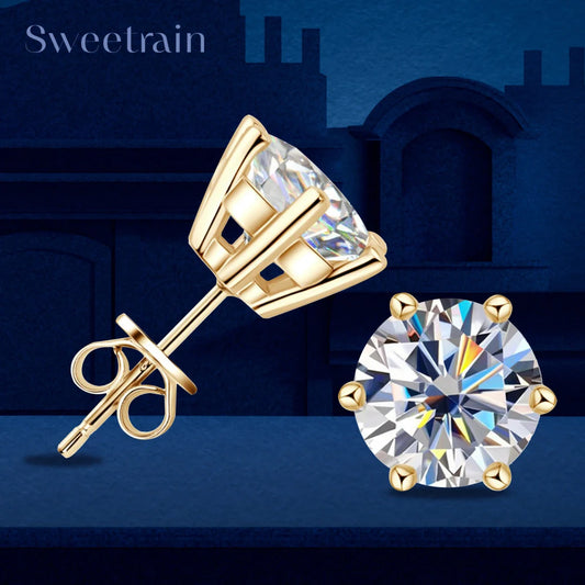 Brilliant Moissanite Earrings