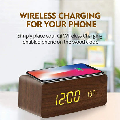 Smart Wooden Clock