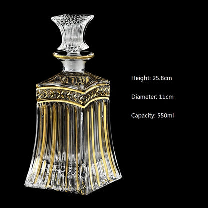 Decanter Crystal Glass